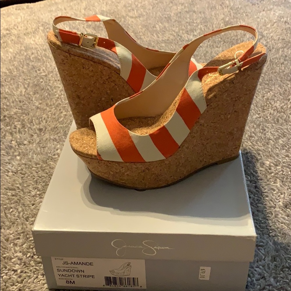 Jessica Simpson Wedge heels